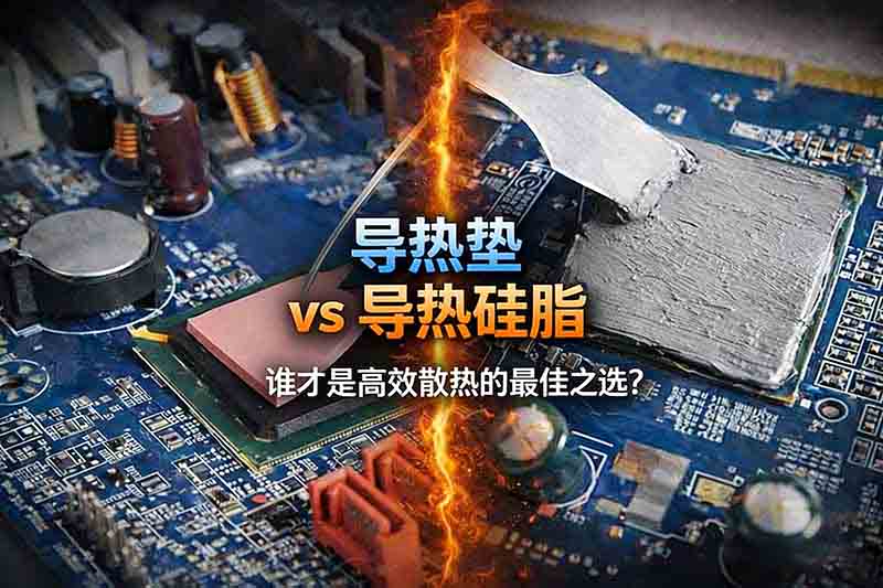如何选择导热垫还是导热硅脂？