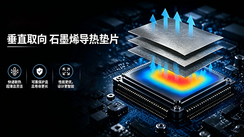 垂直导热石墨烯导热片（90W/mK+）：提高电子设备散热效率
