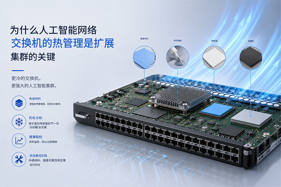 散热决定算力：AI网络交换机热管理的系统级思考