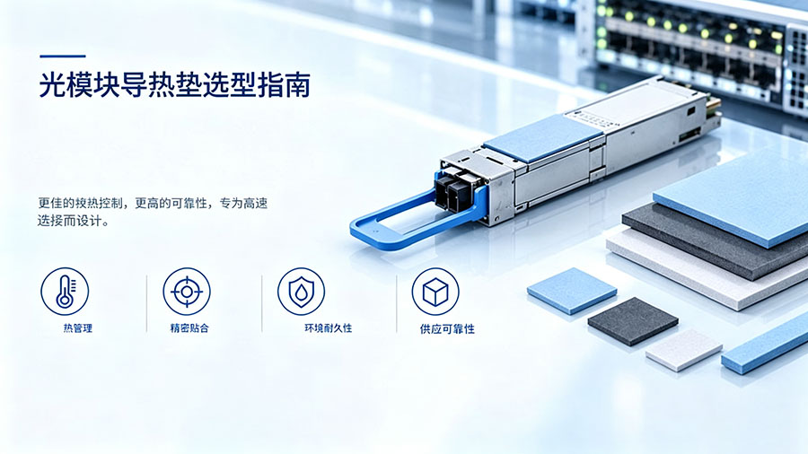 光模块导热垫片：工程师视角的选型指南