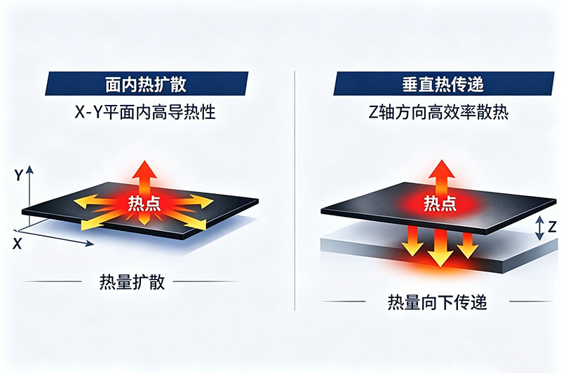 各向异性石墨烯导热垫片 各向异性石墨烯导热垫片