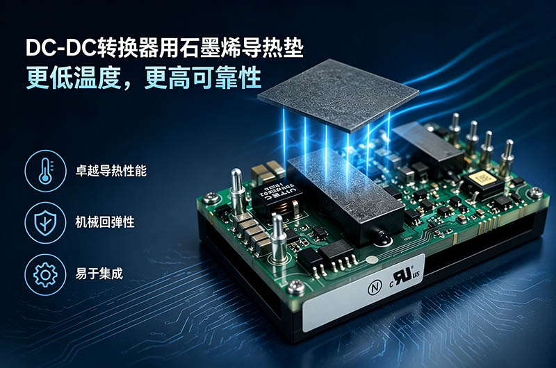 石墨烯导热垫片应用于DC-DC转换器 石墨烯导热垫片应用于DC-DC转换器