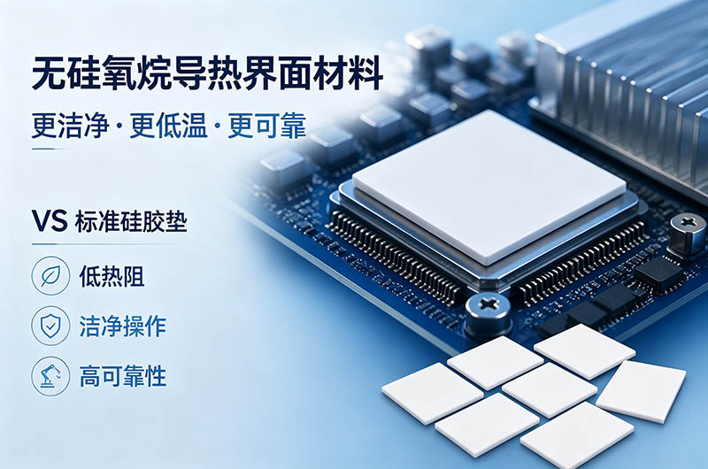 无硅氧烷导热界面材料 无硅氧烷导热界面材料