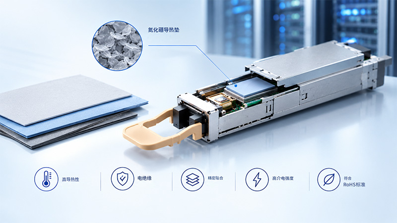 光模块用氮化硼导热垫