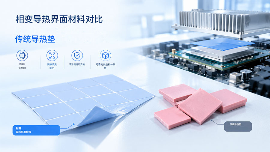 相变导热材料 vs 传统导热垫片.jpg 相变导热材料 vs 传统导热垫片.jpg