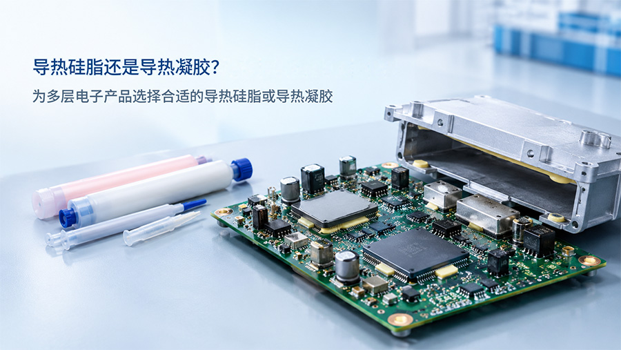 针对高度不一的电子元器件选择导热硅脂或导热凝胶.jpg 针对高度不一的电子元器件选择导热硅脂或导热凝胶.jpg